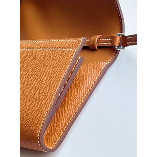 Special Grade Replica Hermes Constance To Go Epsom Wallet, Brown Clone Sale