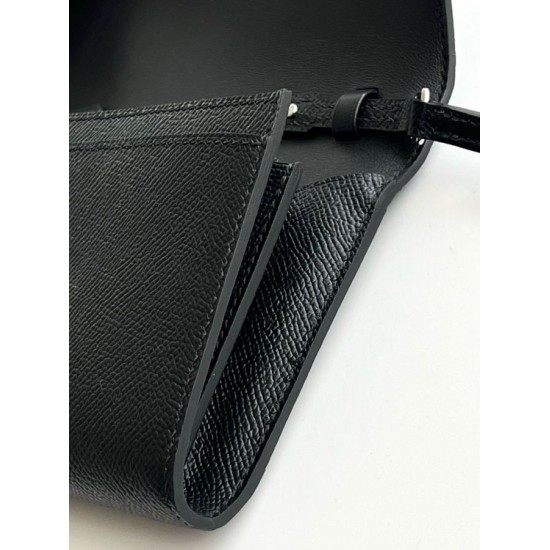 Special Grade Replica Hermes Constance To Go Epsom Wallet, Black Clone Sale