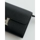 Special Grade Replica Hermes Constance To Go Epsom Wallet, Black Clone Sale