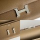 Special Grade Replica Hermes Constance To Go Epsom Wallet, Taupe Clone Sale