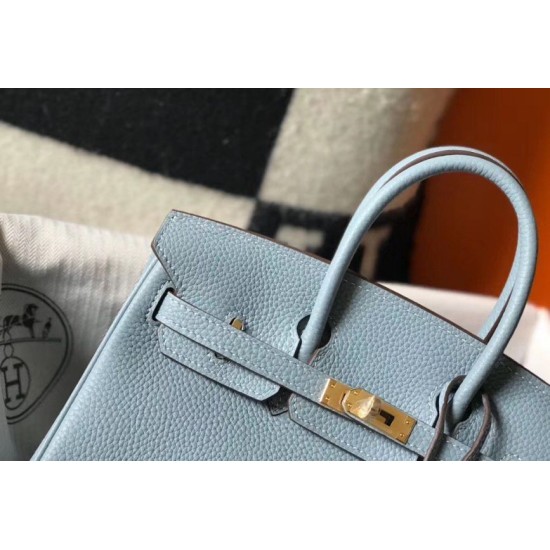 Replica Hermes Birkin 25cm 30cm 35cm Bag Blue Clemence