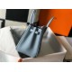 Replica Hermes Birkin 25cm 30cm 35cm Bag Blue Clemence