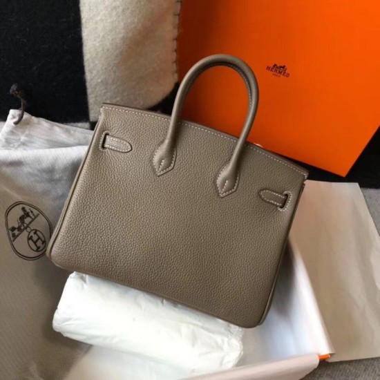 Replica Hermes Birkin 25cm 30cm 35cm Bag Taupe Clemence
