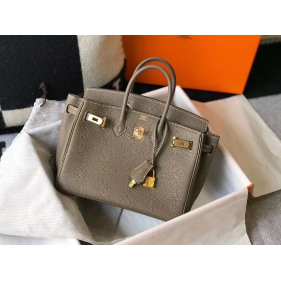 Replica Hermes Birkin 25cm 30cm 35cm Bag Taupe Clemence