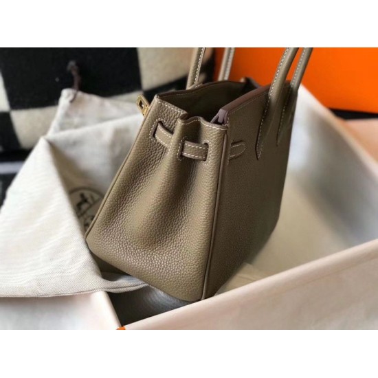 Replica Hermes Birkin 25cm 30cm 35cm Bag Taupe Clemence
