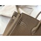 Replica Hermes Birkin 25cm 30cm 35cm Bag Taupe Clemence