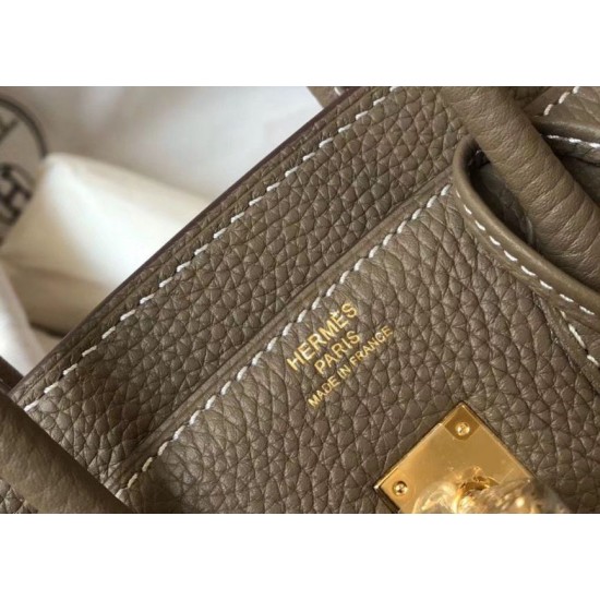Replica Hermes Birkin 25cm 30cm 35cm Bag Taupe Clemence