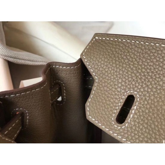 Replica Hermes Birkin 25cm 30cm 35cm Bag Taupe Clemence