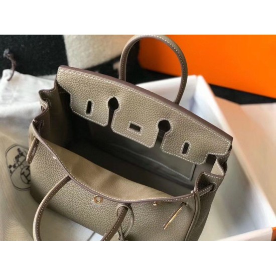 Replica Hermes Birkin 25cm 30cm 35cm Bag Taupe Clemence