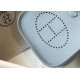 Replica Hermes Evelyne III TPM Mini Bag Blue Clemence