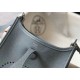 Replica Hermes Evelyne III TPM Mini Bag Blue Clemence