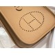 Replica Hermes Evelyne III TPM Mini Bag Brown Clemence