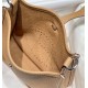 Replica Hermes Evelyne III TPM Mini Bag Brown Clemence