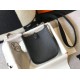 Replica Hermes Evelyne III TPM Mini Bag Black Clemence