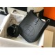 Replica Hermes Evelyne III TPM Mini Bag Black Clemence