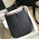 Replica Hermes Evelyne III TPM Mini Bag Black Clemence