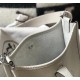 Replica Hermes Evelyne III TPM Mini Bag Gray Clemence
