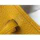 Replica Hermes Evelyne III TPM Mini Bag Orange Clemence