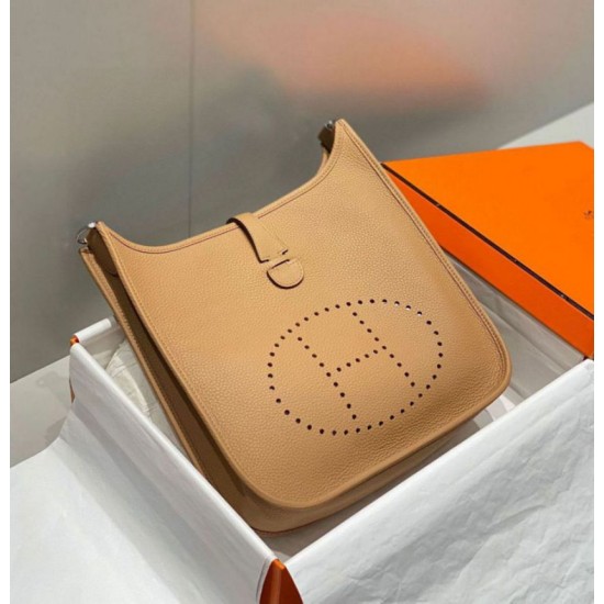 Replica Hermes Evelyne III 29 Bag Brown Clemence
