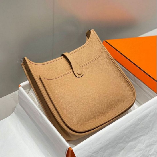 Replica Hermes Evelyne III 29 Bag Brown Clemence