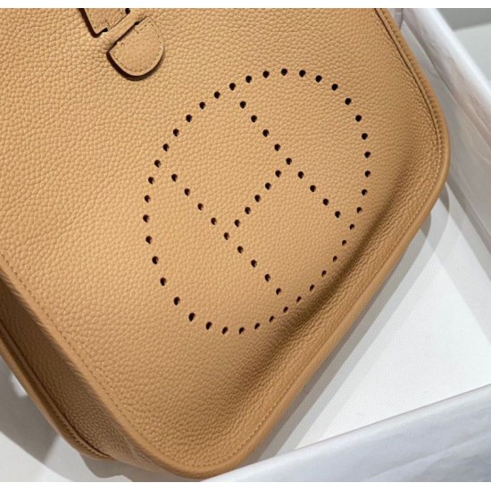 Replica Hermes Evelyne III 29 Bag Brown Clemence
