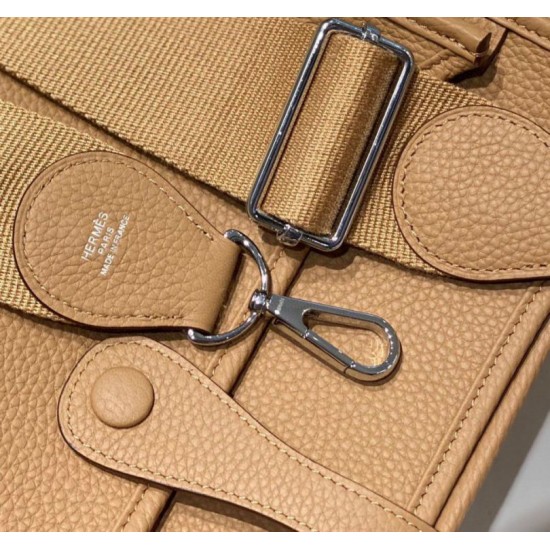Replica Hermes Evelyne III 29 Bag Brown Clemence
