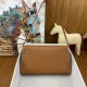 Replica Hermes Kelly Elan Handmade Bag Brown