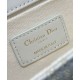 Replica Dior 30 Montaigne East-West Bag Dior Oblique denim With Chain Cream