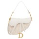 Replica Dior Saddle Bag Dior Oblique denim With Strap Cream