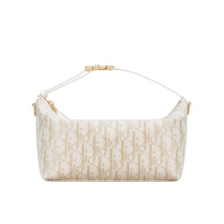 Replica Dior Medium DiorTravel Nomad Pouch Cream