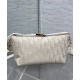 Replica Dior Medium DiorTravel Nomad Pouch Cream