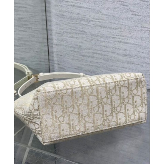Replica Dior Medium DiorTravel Nomad Pouch Cream