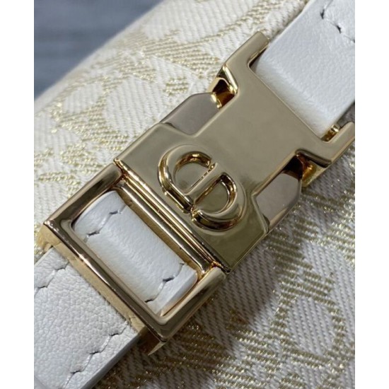 Replica Dior Medium DiorTravel Nomad Pouch Cream