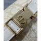 Replica Dior Medium DiorTravel Nomad Pouch Cream