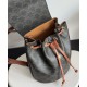 Replica Celine Backpack Celine Bonnie Triomphe Canvas Coffee