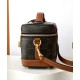 Replica Celine Vanity Triomphe Canvas Bag Coffee