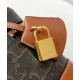 Replica Celine Vanity Triomphe Canvas Bag Coffee