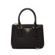 Replica Prada Mini/Medium Galleria Saffiano Bag 1BA906 Black