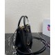 Replica Prada Mini/Medium Galleria Saffiano Bag 1BA906 Black