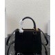 Replica Prada Mini/Medium Galleria Saffiano Bag 1BA906 Black