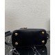 Replica Prada Mini/Medium Galleria Saffiano Bag 1BA906 Black