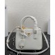 Replica Prada Mini/Medium Galleria Saffiano Mini-bag 1BA906 White Replica Prada Mini/Medium Galleria Saffiano Mini-bag 1BA906 White
