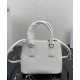 Replica Prada Mini/Medium Galleria Saffiano Mini-bag 1BA906 White Replica Prada Mini/Medium Galleria Saffiano Mini-bag 1BA906 White