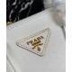 Replica Prada Mini/Medium Galleria Saffiano Mini-bag 1BA906 White Replica Prada Mini/Medium Galleria Saffiano Mini-bag 1BA906 White