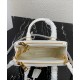 Replica Prada Mini/Medium Galleria Saffiano Mini-bag 1BA906 White Replica Prada Mini/Medium Galleria Saffiano Mini-bag 1BA906 White