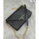 Replica Prada Saffiano Shoulder Bag Black
