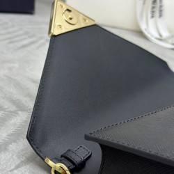 Replica Prada Saffiano Shoulder Bag Black Replica Prada Saffiano Shoulder Bag Black