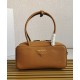 Replica Prada Medium Top-handle Bag 1BB126 Brown