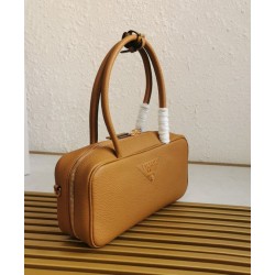 Replica Prada Medium Top-handle Bag 1BB126 Brown