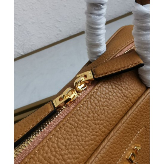Replica Prada Medium Top-handle Bag 1BB126 Brown